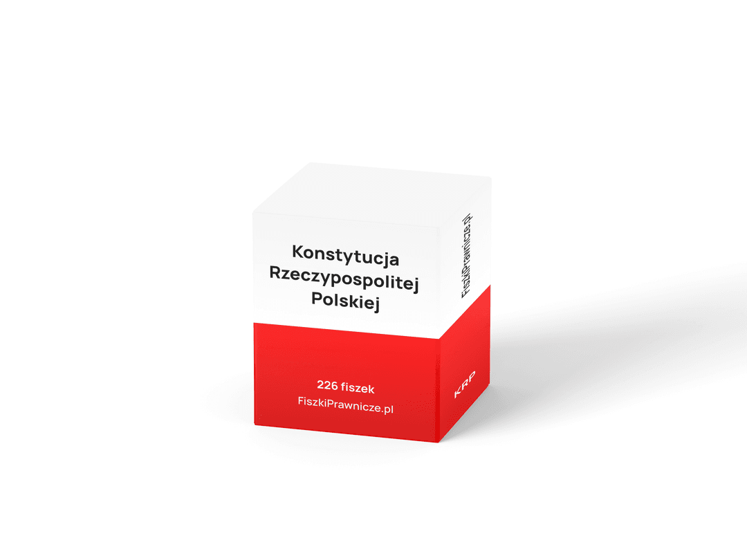 Fiszki — Konstytucja RP